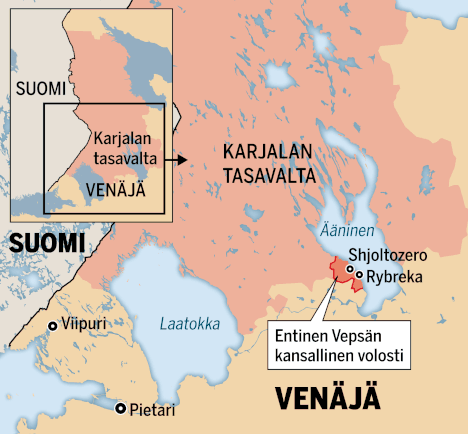 Karjalan vepsäläiskyliin tuli bussi noutamaan miehiä sotaan – haettavat  olivat paenneet metsään - Ulkomaat - Ilta-Sanomat