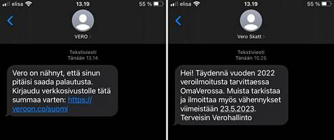 Älä klikkaa: suomalaisille lähetetään huijausviestejä verottajan nimissä -  Tietoturva - Ilta-Sanomat
