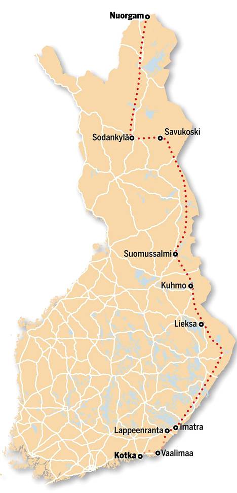 Paavo, 71, aloitti kesäkuussa 1 470 km:n kävelyretken Nuorgamista Kotkaan –  nyt Lappeenrannassa harppova mies kertoo, miten matka on sujunut - Kotimaa  - Ilta-Sanomat