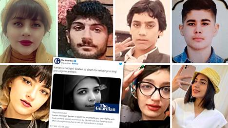 Iranin syyskuussa leimahtaneissa mielenosoituksissa on kuollut paljon nuoria aikuisia ja jopa alaikäisiä lapsia. 
