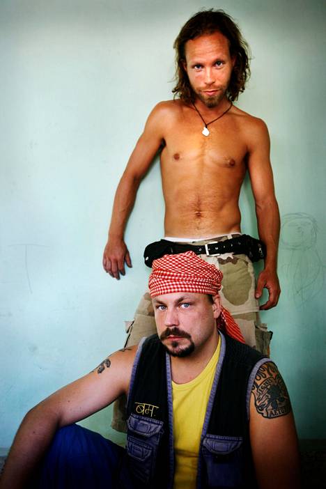 Madventures-miehet Riku Rantala ja Tuomas Milonoff vuonna 2006. 