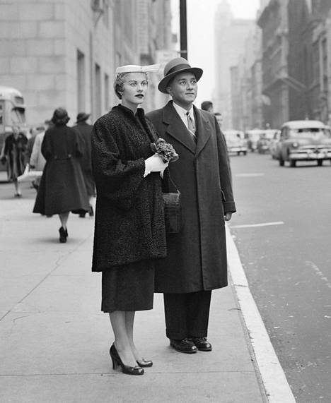 Kuusela ja Hilario yhdessä New Yorkissa tammikuussa 1955.