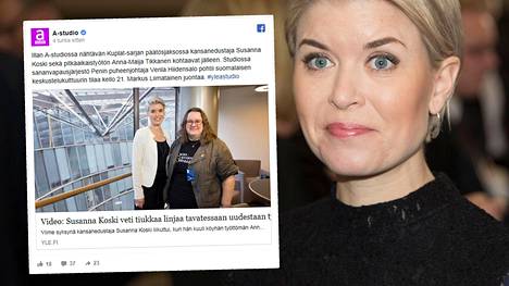 Susanna Koski ja pitkäaikaistyötön Anna-Maija Tikkanen kohtasivat toistamiseen. Katsojat ihmettelivät kokoomusedustajan empatiakyvyttömyyttä.