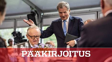 Presidentti Sauli Niinistön isännöimiin Kultaranta-keskusteluihin osallistui myös ex-presidentti, Nobelin rauhanpalkittu Martti Ahtisaari.