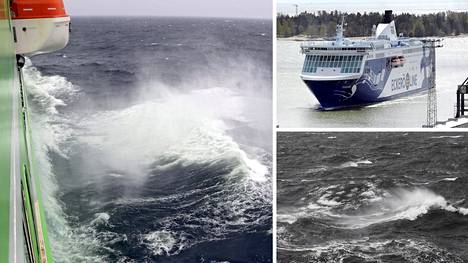 Laivojen lähtöjä peruttu Suomea lähestyvän myrskyn vuoksi – IL: Koskee noin  1 500:aa matkustajaa - Kotimaa - Ilta-Sanomat