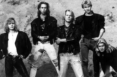 Juha Juntun bändi Horsepower oli aktiivisimmillaan 28 vuotta sitten, mutta missään vaiheessa bändi ei ole lopettanut. Tuorein sinkku julkaistiin syksyllä. Tässä tyyliä vuodelta 1989, Junttu kuvassa keskellä.