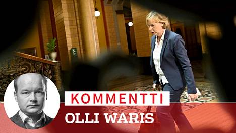 Rkp:n puheenjohtaja Anna-Maja Henriksson kuvaili neuvottelutilannetta tiistaina ”erittäin hankalaksi”.