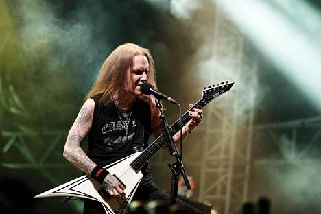 Alexi Laiho niitti kansainvälistä mainetta Children of Bodomin riveissä.