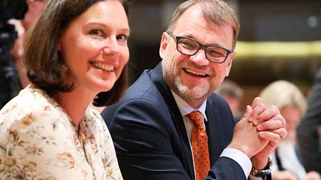 Anne-Mari Virolainen toimi ulkomaankauppa- ja kehitysministerinä Juha Sipilän hallituksessa vuosina 2018–2019.