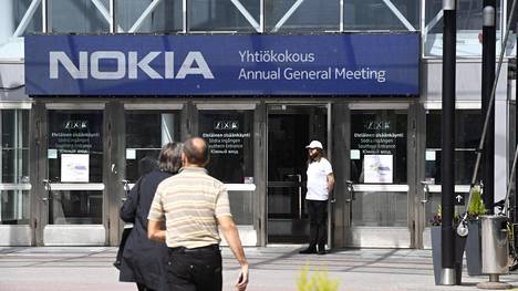 Nokian yhtiökokous järjestettiin Messukeskuksessa, Helsingissä toukokuussa.