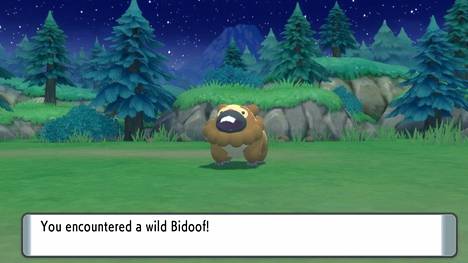 Pelin ylivoimaisesti useimmin nähty pokémon on Bidoof -majava. 
