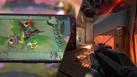 Teamfights Tactics (vasemmalla) saapuu mobiilialustoille. Yksi uusista peleistä oli Project A -koodinimellä kulkeva taktinen räiskintäpeli.