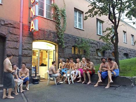 Yleiset saunat ovat Villen mieleen.