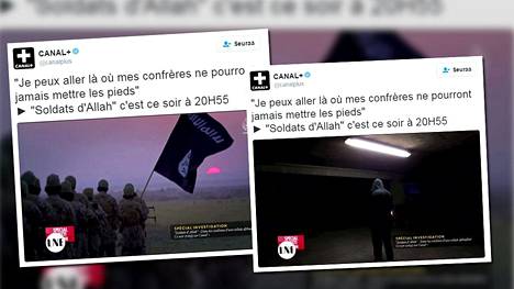 Allahin sotilaat -dokumentti näytetään ranskalaisella Canal+-kanavalla.