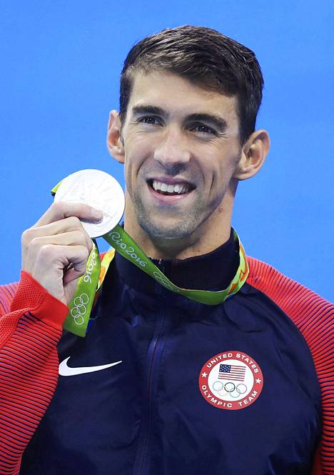 Uimari Michael Phelps ilman partaa...