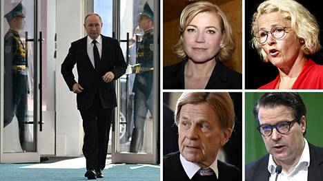 Mepit Henna Virkkunen, Miapetra Kumpula-Natri, Mauri Pekkarinen ja Ville Niinistö arvioivat, että niin kauan kuin Putin on vallassa, yhteistyö Venäjän kanssa on vaikeaa.