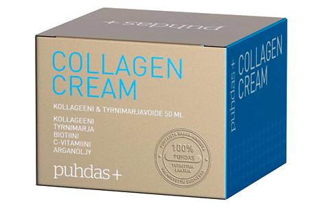 Puhdas+ Collagen Cream, 21 €.