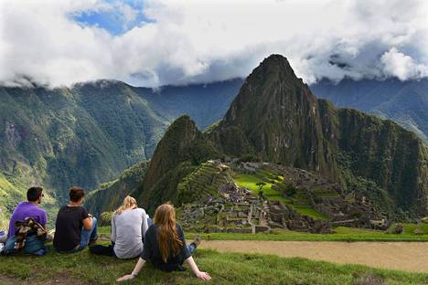 Inkojen piti olla hyvässä kunnossa; Machu Picchu on täynnä jyrkkiä portaikkoja ja rinteitä.