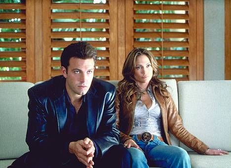 Ben Affleck ja Jennifer Lopez tähdittivät vuonna 2003 ensi-iltansa saanutta elokuvaa Gigli – rajua rakkautta.