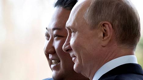Kim Jong-un ja Vladimir Putin tapasivat ennen koronapandemiaa Vladivostokissa.