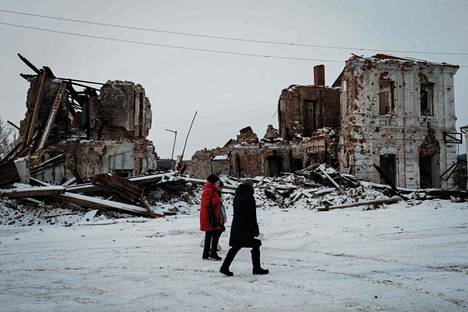 Kupjansk on kärsinyt pahoin reilun vuoden kestäneen sodan aikana.