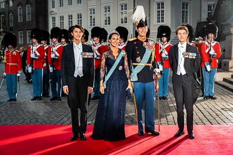 Prinssi Nikolai, prinsessa Marie, prinssi Joachim ja prinssi Felix.