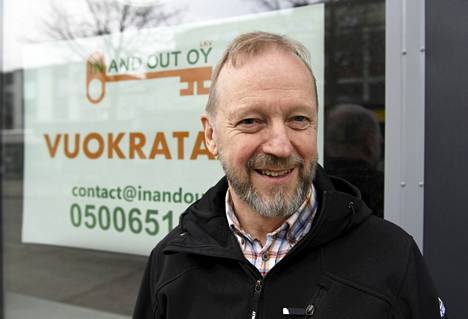Kiinteistövälitys In and Out Oy:n toimitusjohtaja Ensio Pulkkinen.