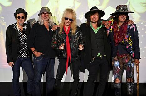 Hanoi Rocks esiintyi alkuperäisellä kokoonpanollaan ensi ekrtaa vuosi kymmeniin. 