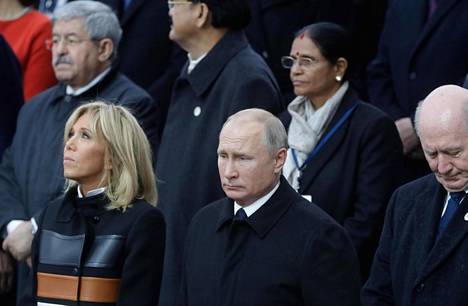 Myös Venäjän presidentti Vladimir Putin osallistui juhlallisuuksiin.