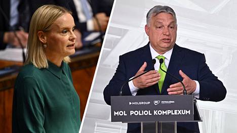 Perussuomalaisten puheenjohtaja Riikka Purra vastustaa Unkarin pääministerin Viktor Orbánin Fidesz-puolueen päästämistä europarlamentin ECR-ryhmään.