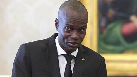 Haitin presidentti Jovenel Moïse sai surmansa presidentin kotiin tehdyssä iskussa keskiviikkona. Arkistokuva vuodelta 2018.