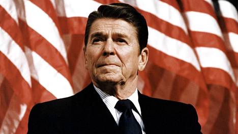 Presidentti Ronald Reagan vuonna 1982.