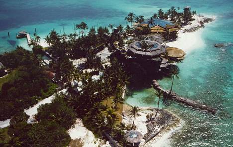 Nygårdin huvilalla Bahamalla on vieraillut useita maailmanluokan tähtiä.