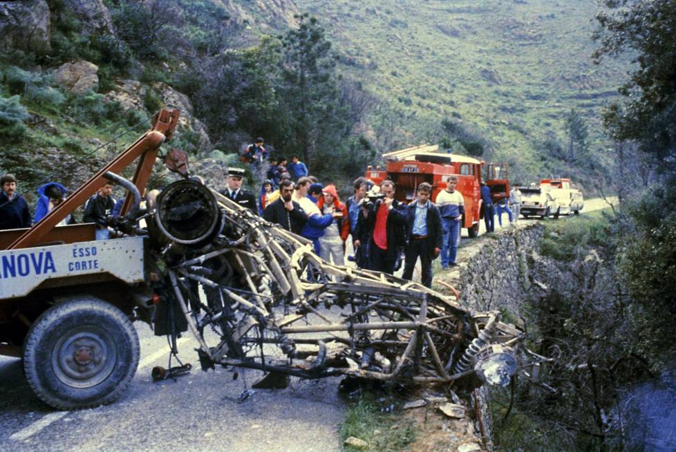 B-ryhmän kultakausi loppui vuoden 1986 jälkeen useita uhreja vaatineiden onnettomuukisen takia. Henri Toivonen kuoli ulosajossa Korsikan rallissa.