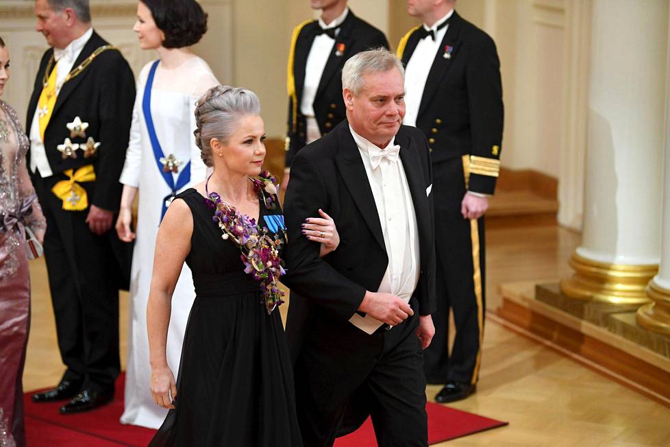 Antti Rinne ja puoliso Heta Ravolainen-Rinne