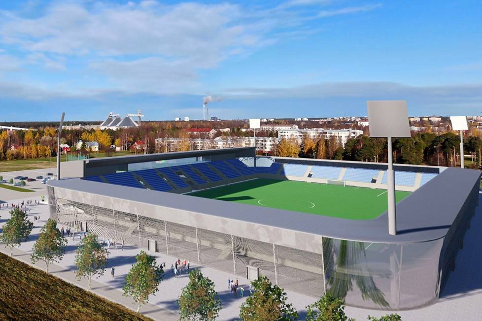 Oulun uuteen stadioniin on haettu inspiraatiota Seinäjoelta.