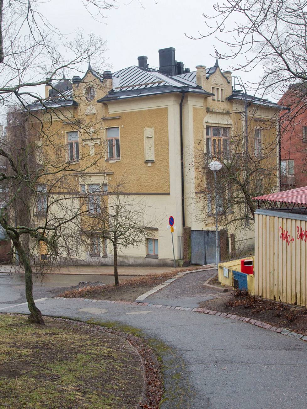 Hans Szybilskin viimeinen Suomen-koti Turun Vartiovuorella. Samassa talossa asui kirjailija Volter Kilpi vuoteen 1939.