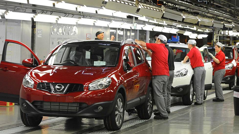 Yksi Iso-Britannian tunnetuimmista autotehtaista on Nissanin tuotantolaitos Sunderlandissa.