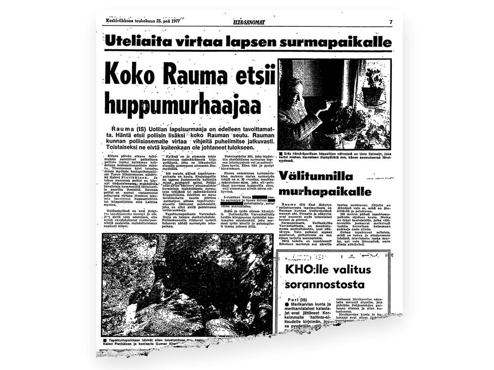 Ilta-Sanomat 25. toukokuuta 1977.