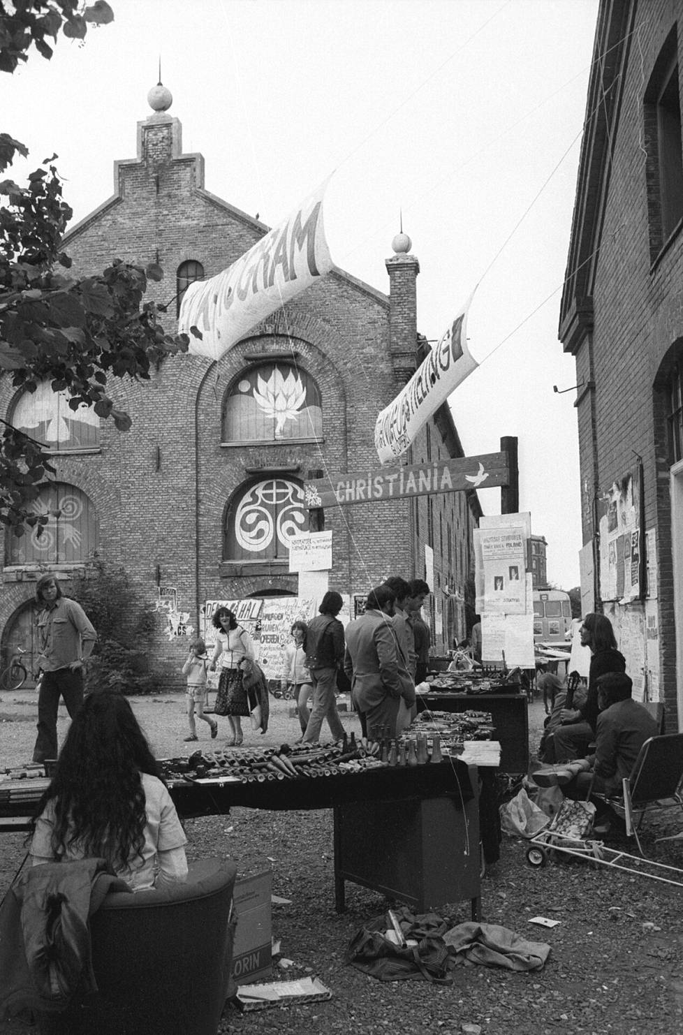 Christianiaa kuvattuna 1970-luvulla.