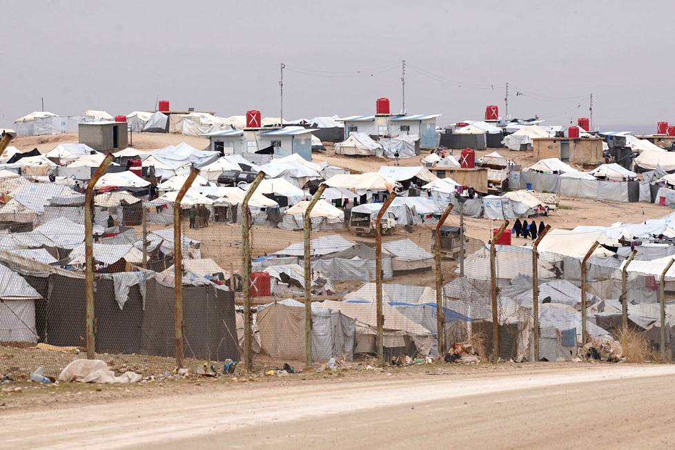 Al-Holin leiri kuvattuna joulukuussa 2019.