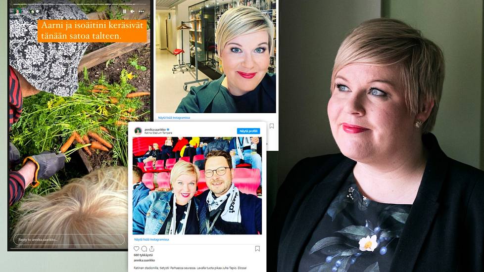 Keskustan Annika Saarikko haluaa tuoda Instagramissa esiin niin sanottuja ”pehmeämpiä arvoja”.