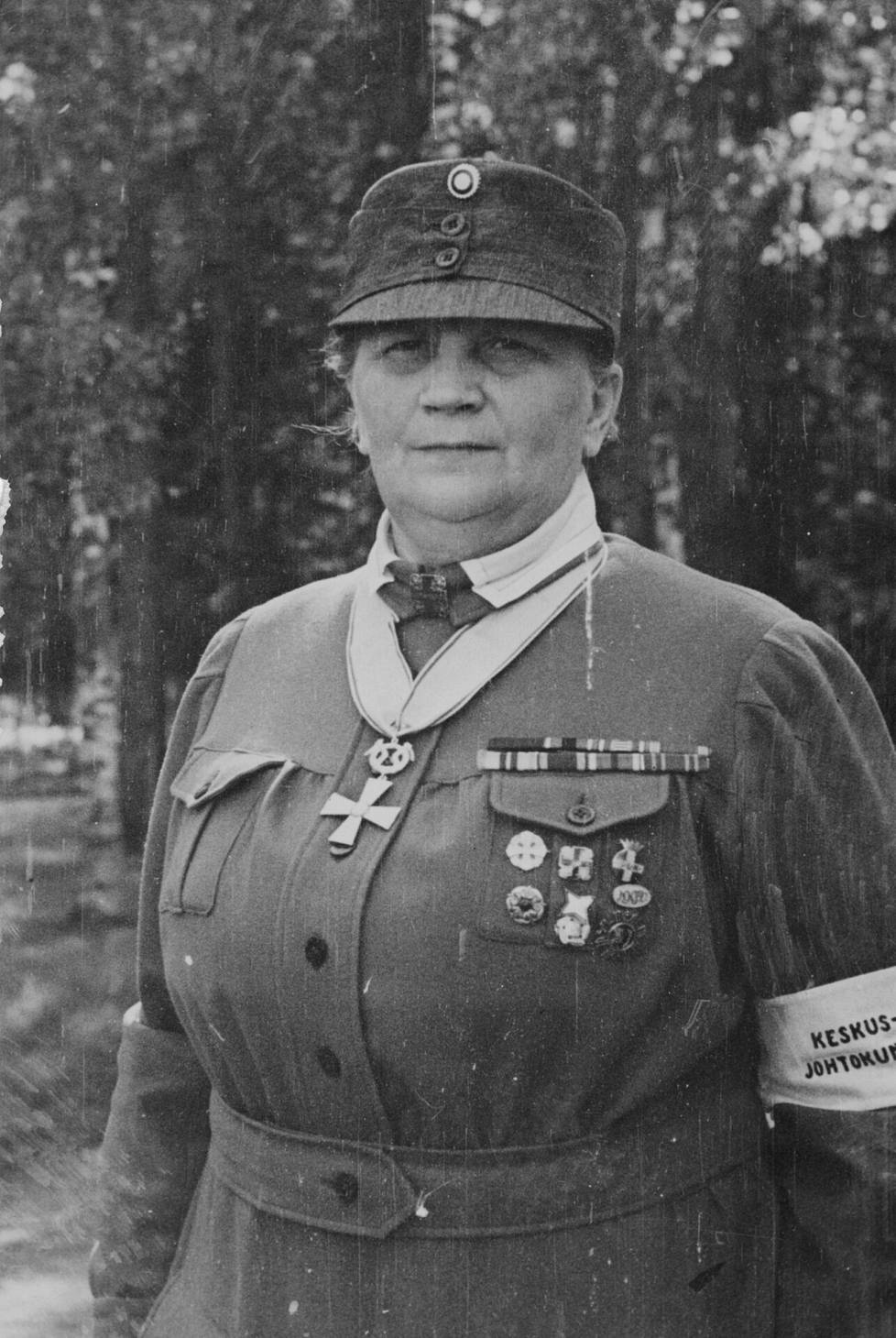 Fanni Luukkonen (1882–1947) oli Lotta Svärd-järjestön keskusjohtokunnan jäsen 1925–29 ja puheenjohtaja 1929–44.