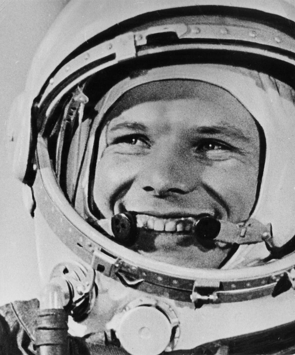 Juri Gagarin ja kuuluisa hymy.
