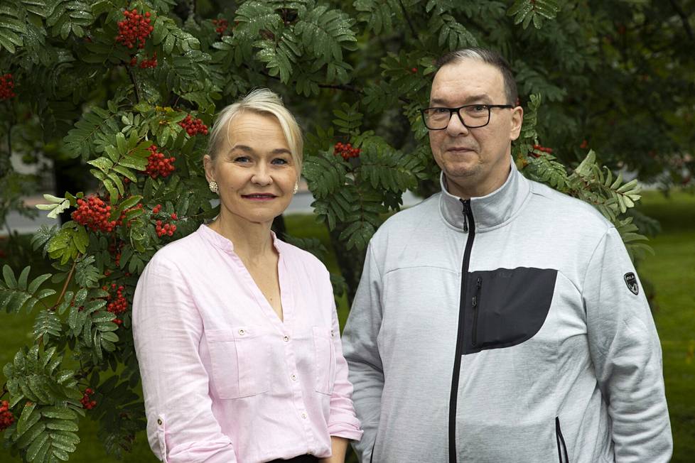 Minna Ala-Heikkilä ja Pauli Joona ovat entisiä luokkatovereita.