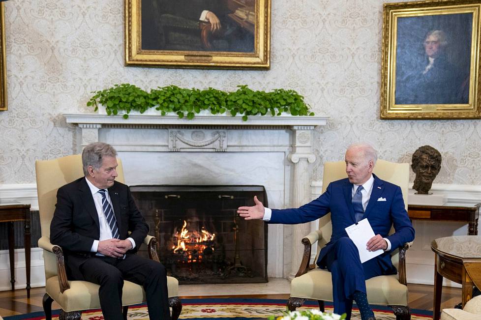 Suomelle ”harmaan vyöhykkeen” aikana tarjottavaa turvaa käsiteltiin jo presidentti Niinistön ja presidentti Bidenin tapaamisessa 4. maaliskuuta Washingtonissa.