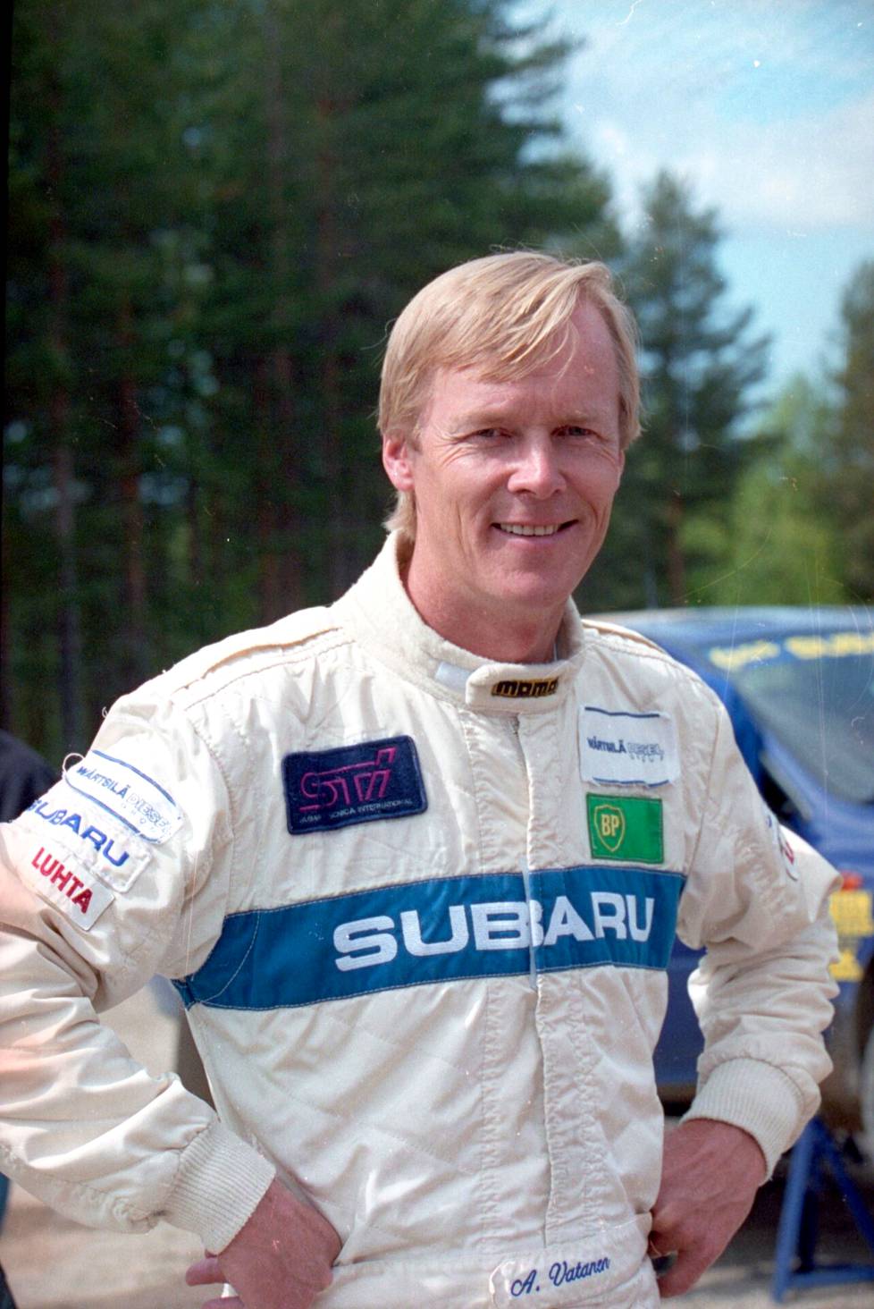 Ari Vatanen kuvattuna vuonna 1993.
