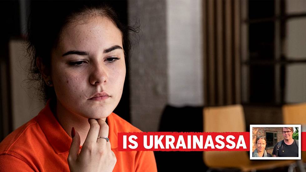 Harkovan alueelta kotoisin oleva Ksenija pääsi toukokuussa takaisin Ukrainaan pikkuveljensä Serhin kanssa.