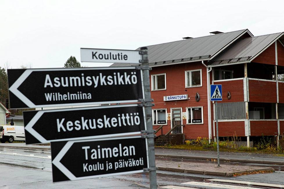 Ravintola Ränkitupa on hiljentynyt. Kouluja Lehtimäellä on jäljellä yksi.