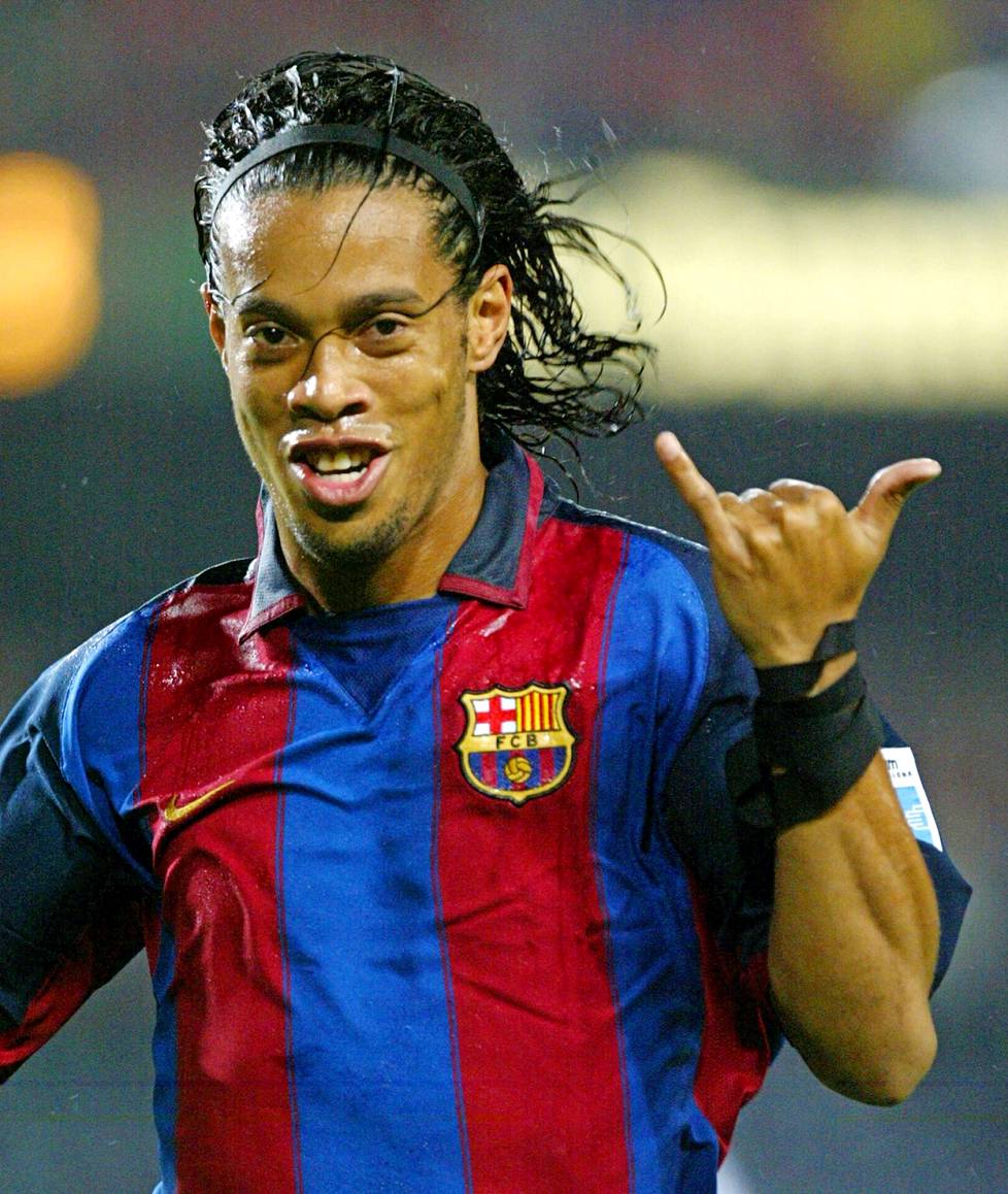 Ronaldinho nosti Kataloniassa itsensä ja FC Barcelonan uudelle tasolle. 